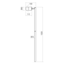 Redo Kültéri álló lámpa 91171 STAKE