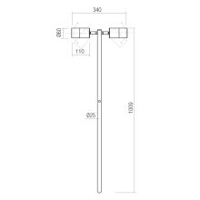 Redo Kültéri álló lámpa 91174 STAKE