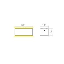 Redo Kültéri fali lámpa 91231-DALI LIMAS