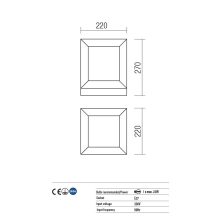 Redo OUT Kültéri álló lámpa 9171 LANDMARK