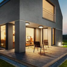 Redo OUT Kültéri mennyezeti lámpa 9182 BEZEL