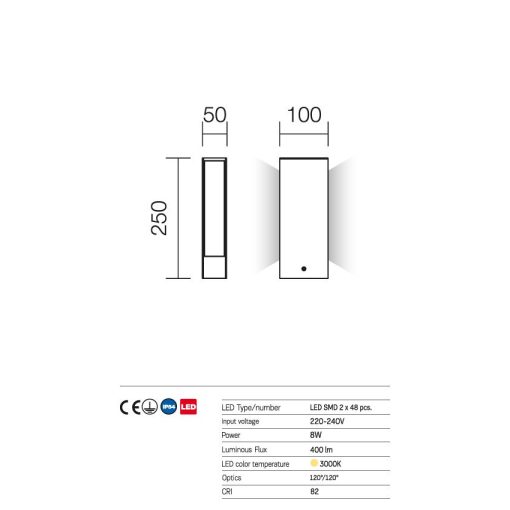 Redo OUT Kültéri álló lámpa 9469 TWIN