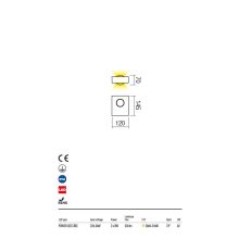 Redo OUT Kültéri fali lámpa 9570 Eris