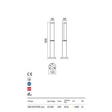 Redo OUT Kültéri álló lámpa 9589 Troll