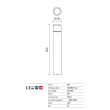 Redo OUT Kültéri álló lámpa 9682 CYCLO