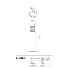 Redo OUT Kültéri álló lámpa 9945 ARGO