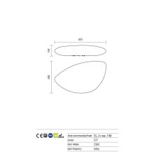 Redo OUT Kültéri álló lámpa 9986 STONE