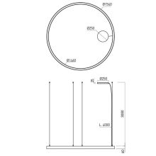 Arelux Függeszték AM04NW SBK XAMBIT