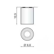 Azzardo Mennyezeti lámpa AZ-0780 BROSS