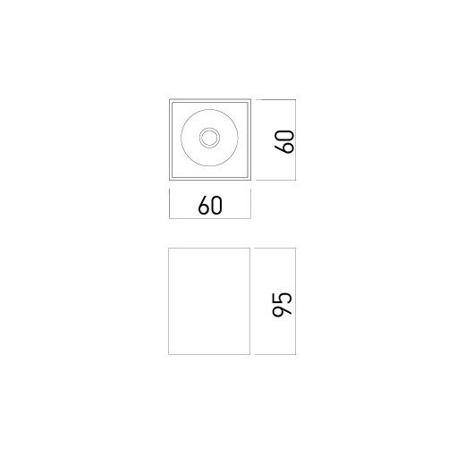 Arelux Mennyezeti lámpa CD01 SWH XCARD