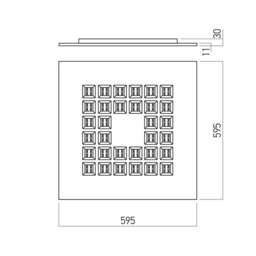 Arelux Álmennyezeti lámpa CMB01CCT XCOMB