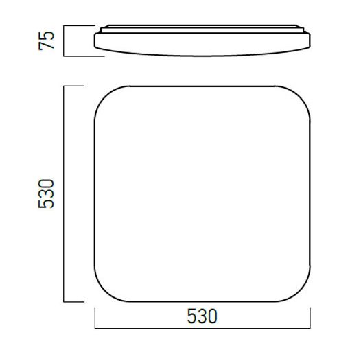 Arelux Mennyezeti lámpa EN06WW XEON