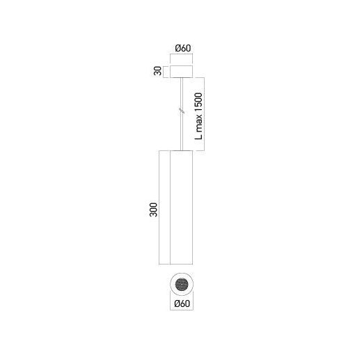 Arelux Függeszték FS30NW SWH XFOCUS