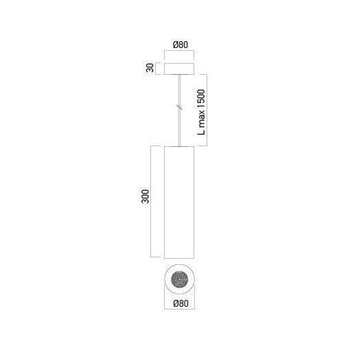 Arelux Függeszték FS31NW SWH XFOCUS