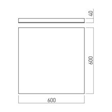 Arelux Mennyezeti lámpa IC01WW XICE