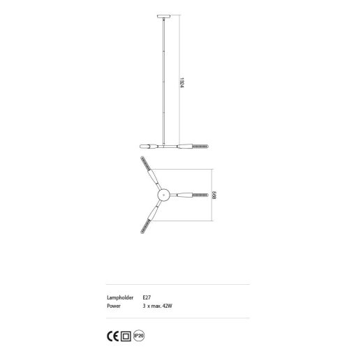 Incanti Függeszték IHV P3 06 04 HAVANA