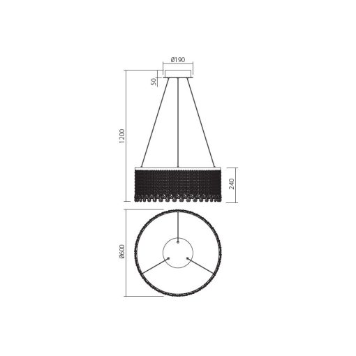 Incanti Függeszték IVA PR M 11 VANESIA