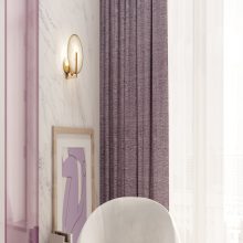 Maytoni Fali lámpa MOD099WL-01G2 MARMO