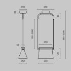 Maytoni Függeszték MOD170PL-L8BS3K CABARET