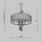 Maytoni Függeszték MOD174PL-06G FRAME