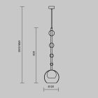 Maytoni Függeszték MOD227PL-01B ROS