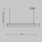 Maytoni Függeszték MOD250PL-L36BS3K PETRA