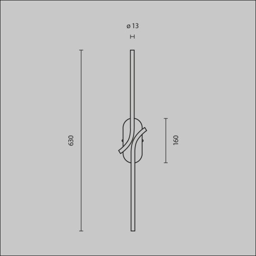 Maytoni Fali lámpa MOD256WL-L5BS3K2 RENAISSANCE