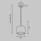 Maytoni Függeszték MOD286PL-L18B3K SPIRITO