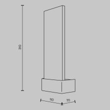 Maytoni Fali lámpa MOD318WL-L3CH3K ORNATE