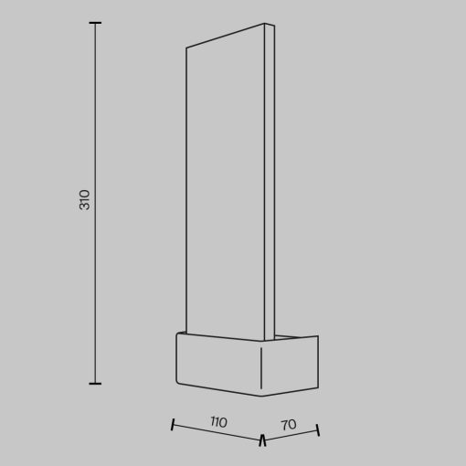 Maytoni Fali lámpa MOD318WL-L3CH3K ORNATE