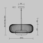 Maytoni Függeszték MOD376PL-L30G3K LEVITATION