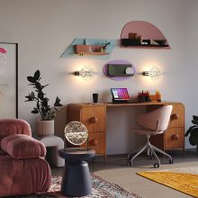 Maytoni Fali lámpa MOD387WL-L8CH3K MANGATA