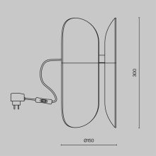 Maytoni Asztali lámpa MOD416TL-L6BR3K INSIGHT
