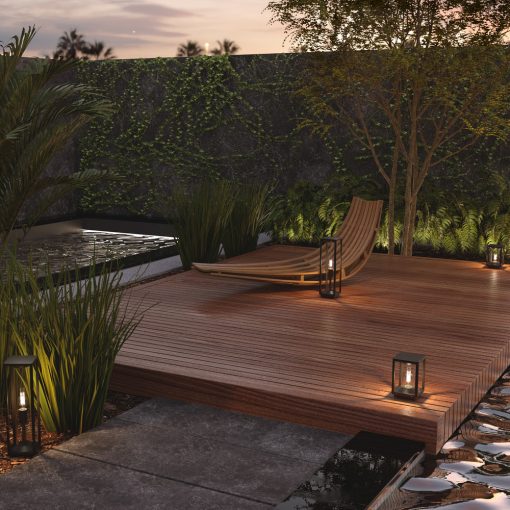 Maytoni Kültéri álló lámpa O452FL-01GF1 CELL