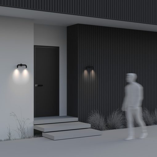 Maytoni Kültéri fali lámpa O477WL-L4GF3K SLEEK