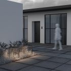 Maytoni Kültéri álló lámpa O478FL-L18GF3K WISP
