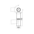 Arelux Beépíthető spot lámpa PE03WW MWH XPIPE