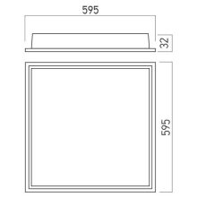 Arelux Álmennyezeti lámpa PT6060NW XPLANET