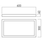 Arelux Mennyezeti lámpa PTS3060NW MWH XPLANET