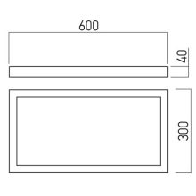 Arelux Mennyezeti lámpa PTS3060NW MWH XPLANET