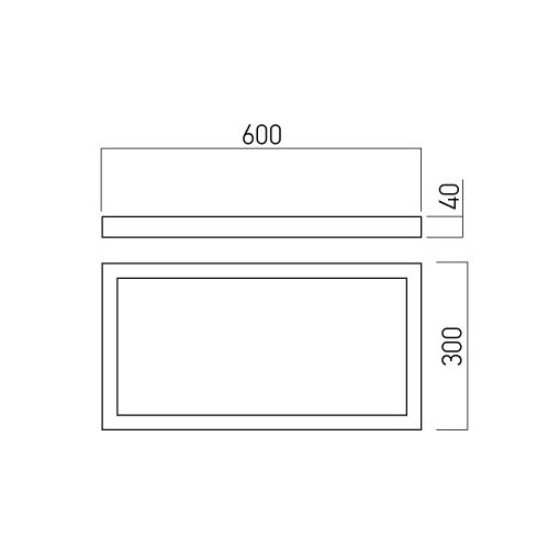 Arelux Mennyezeti lámpa PTS3060NW MWH XPLANET