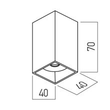 Arelux Mennyezeti lámpa PY02WW SWH XPONY