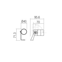 Redo Kültéri fényvető RK07WW AB XROCK