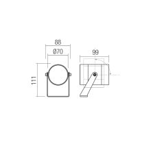 Redo Kültéri fényvető RK16UWW AB XROCK