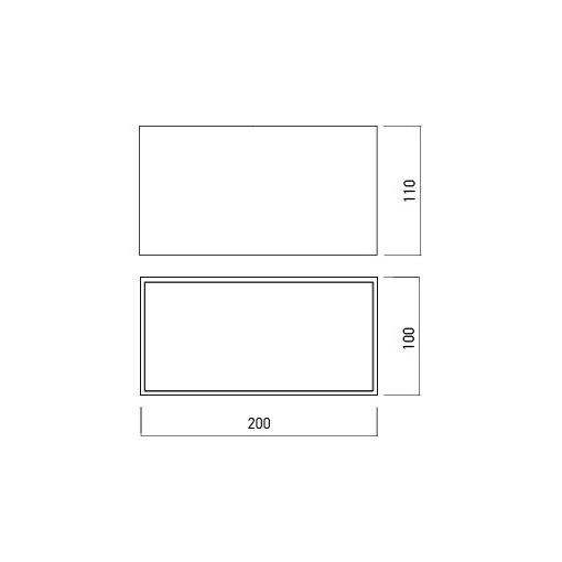 Arelux Mennyezeti lámpa SM02WW SWH XSMOOTH