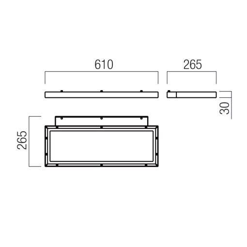 Arelux Fali lámpa SPC03NW SBK XSPECTER